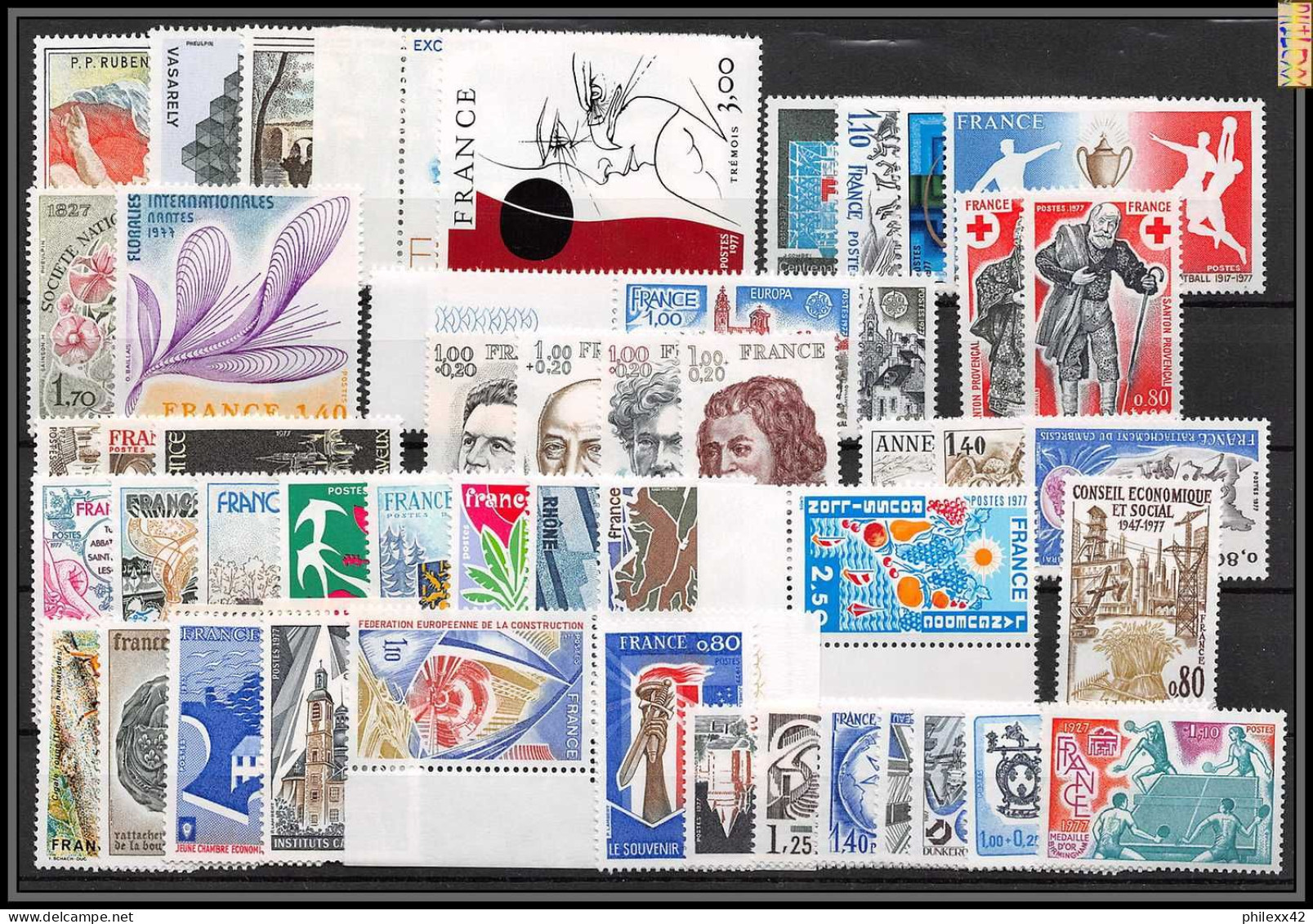 Départ 1 EURO - FRANCE COMPLET 1970 / 1978 NEUF ** MNH A SAISIR forte cote