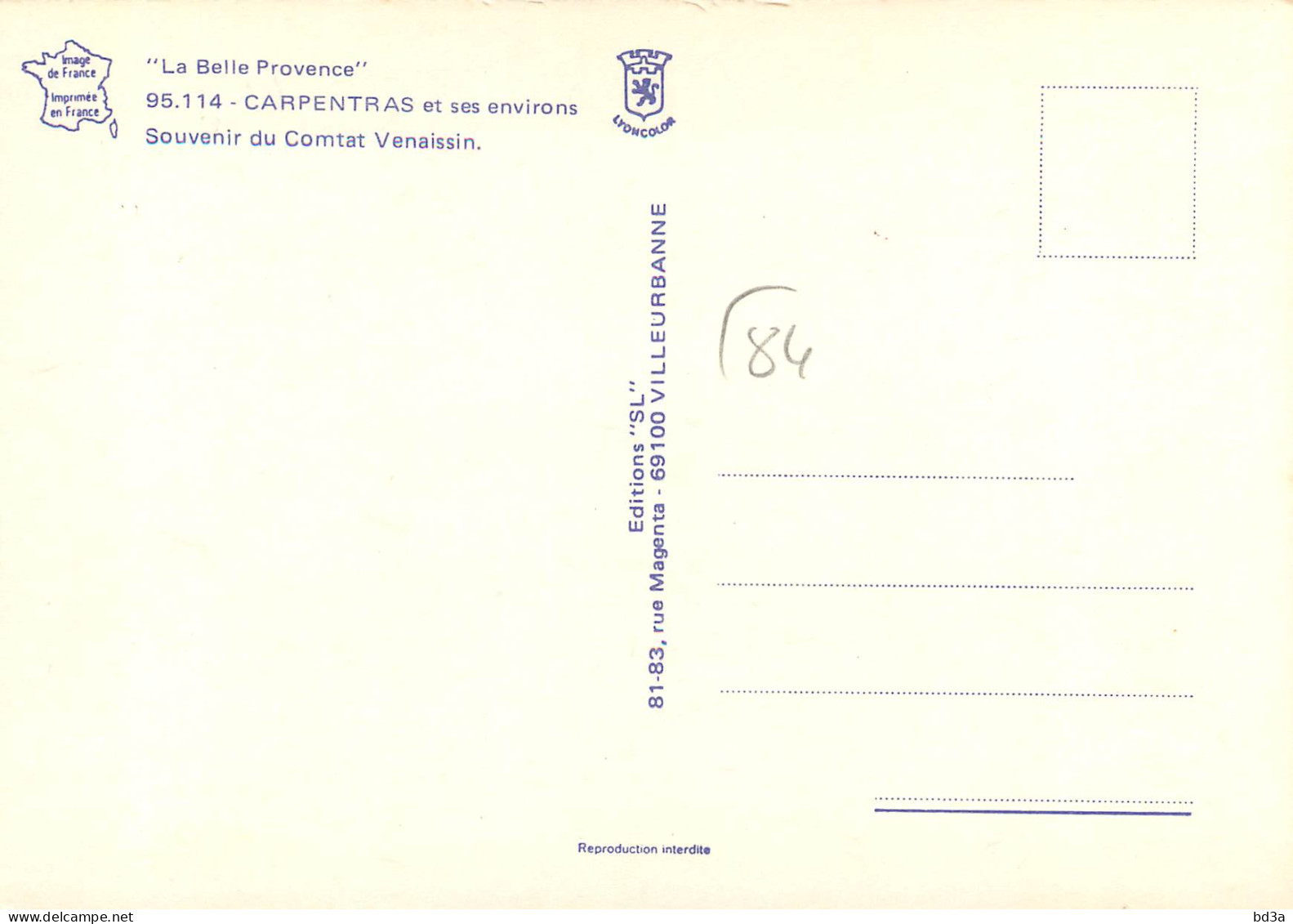 84 - CARPENTRAS MULTIVUES - Carpentras