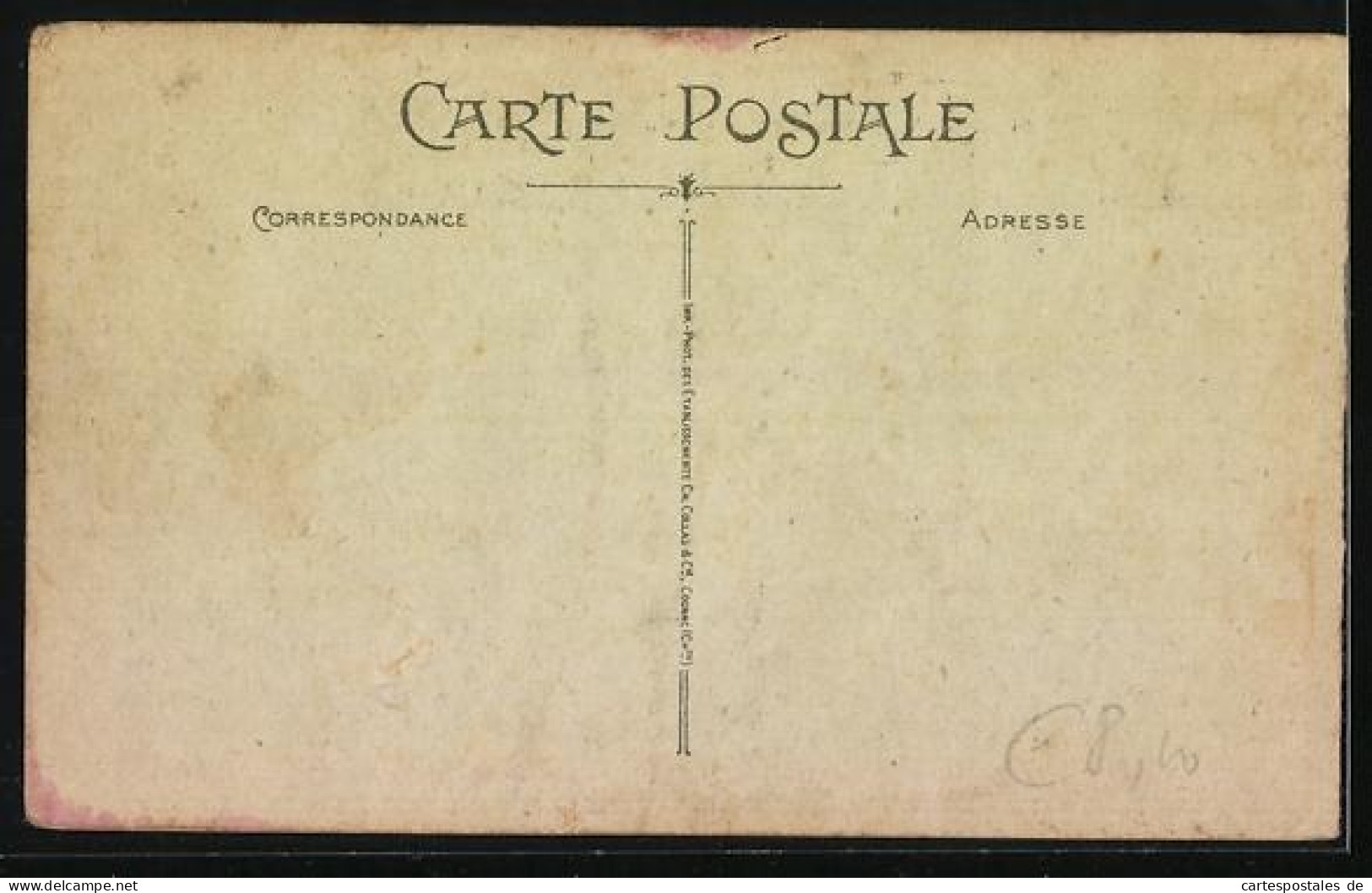 CPA Dakar, Rue Carnot, Temple Protestant - Senegal