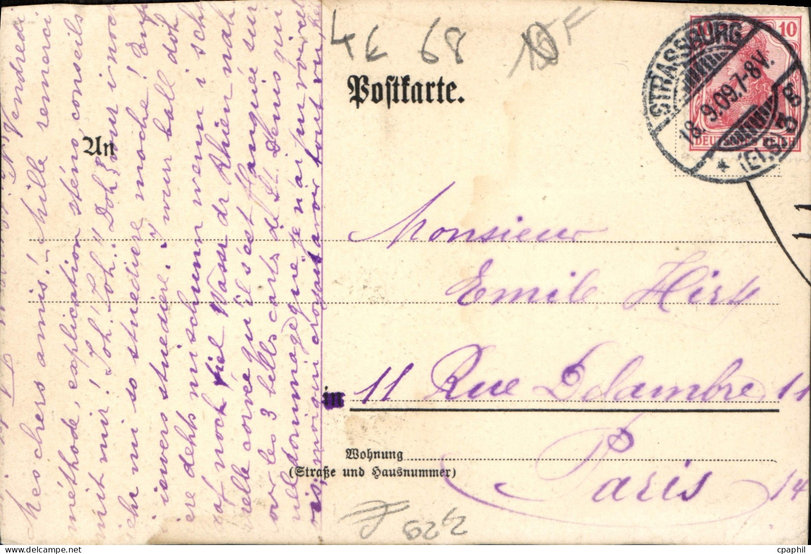 CPA Argentoratum Lion - Leeuwen