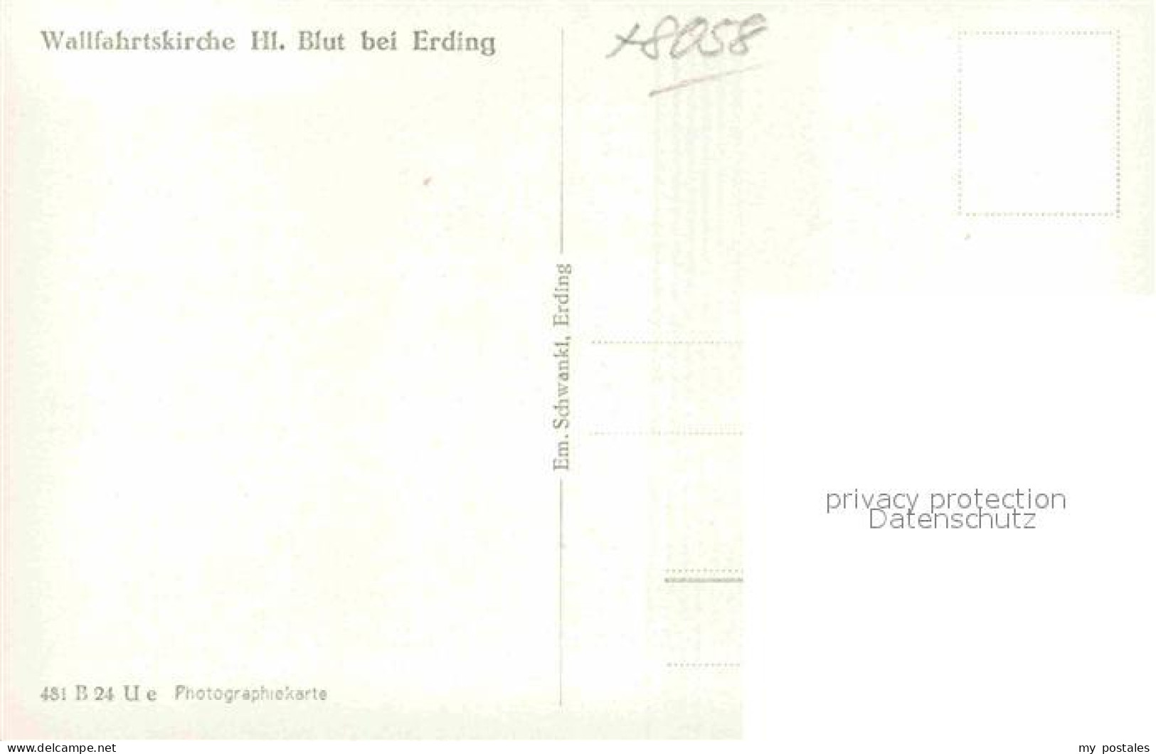 Erding Wallfahrtskirche Heilig Blut Hochaltar - Erding