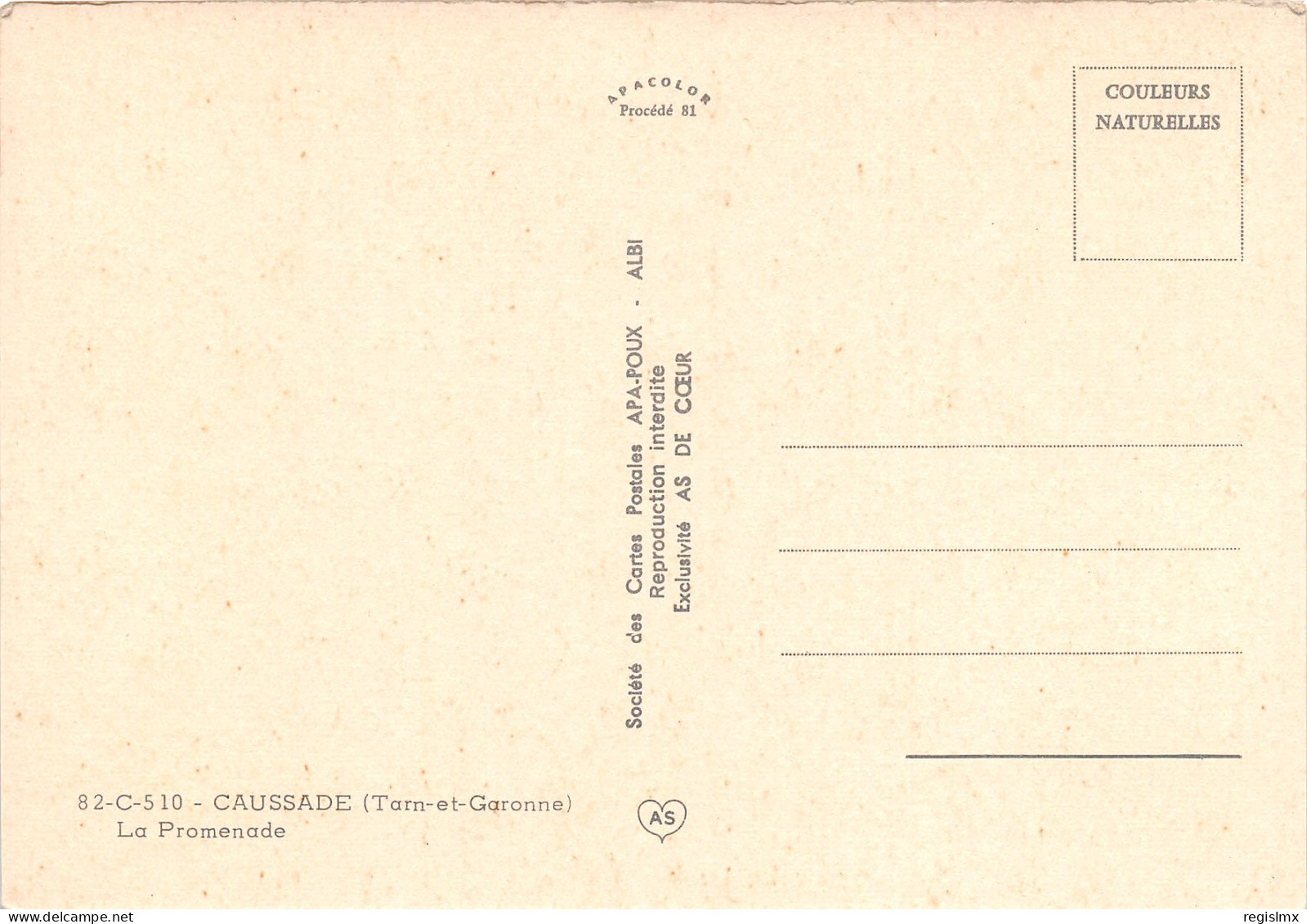 82-CAUSSADE-N°1030-B/0357 - Caussade