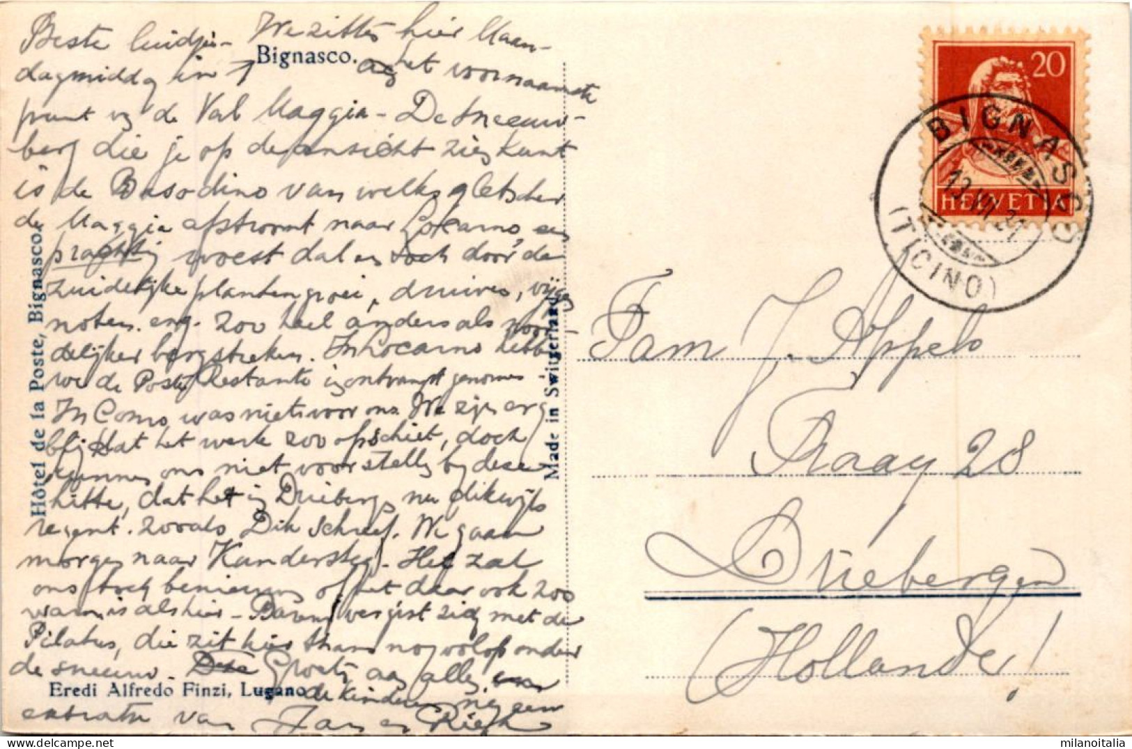 Bignasco * 13. 7. 1931 - Bignasco