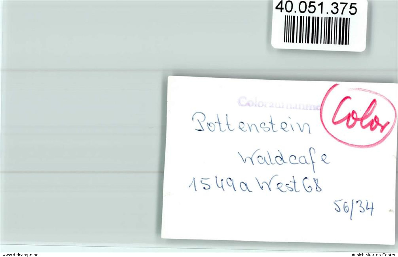 40051375 - Pottenstein , Oberfr - Pottenstein