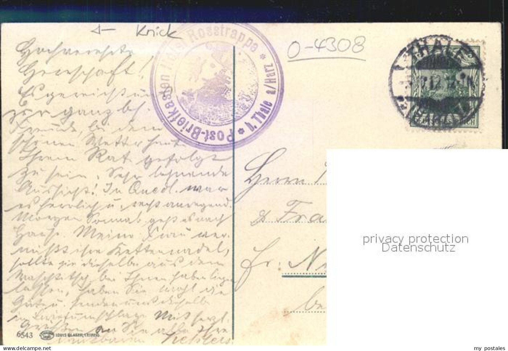 Thale Harz Buelows Hoehe - Thale