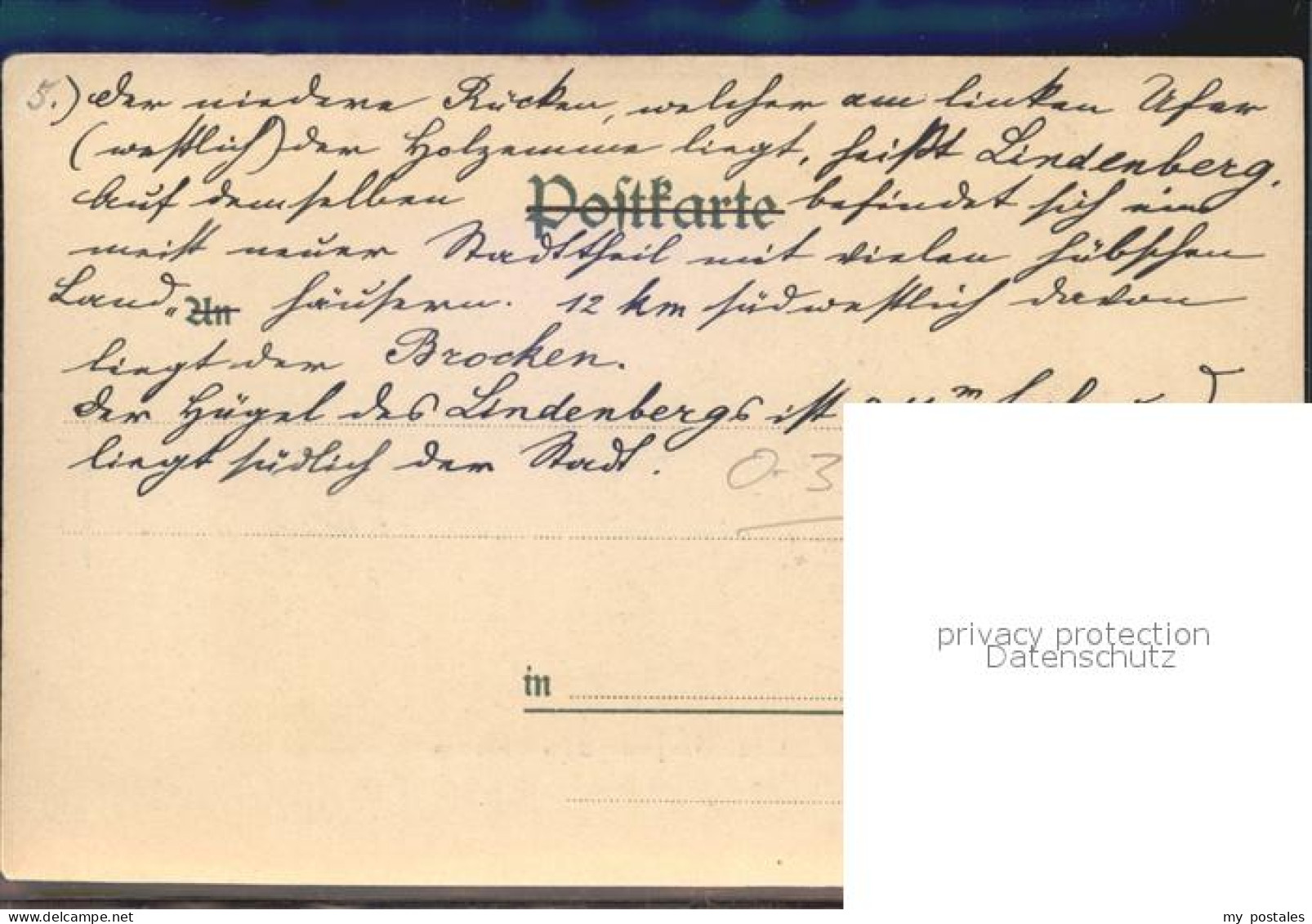 Wernigerode Harz Lindenberg Brocken - Wernigerode