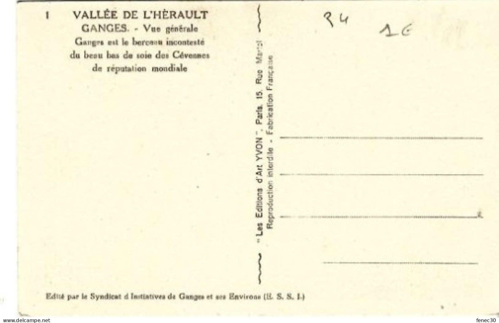 34 Ganges Vue Générale - Ganges