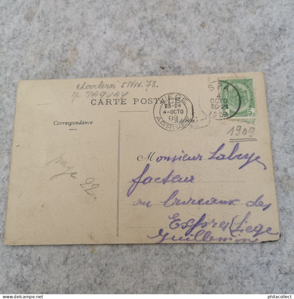 Spa // Une Excursion A Spa 1909 Ed. Marcovici - Spa