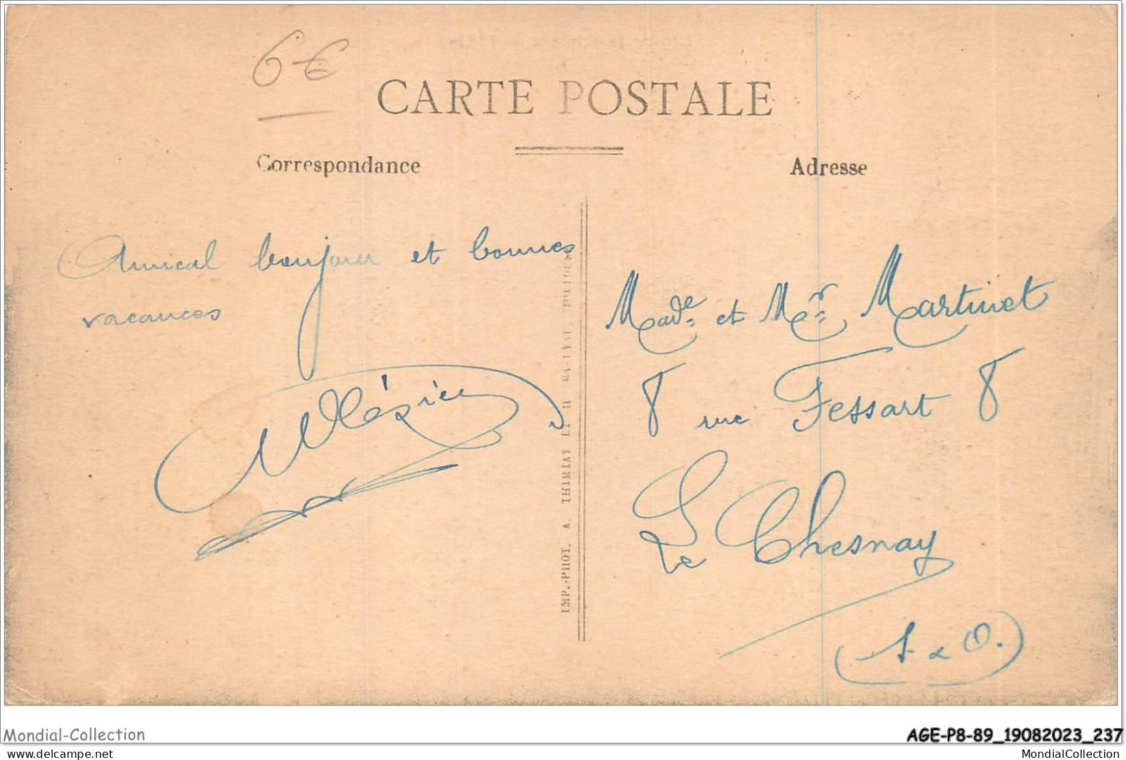 AGEP8-89-0803 - LIGNY-LE-CHATEL - L'abreuvoir - Ligny Le Chatel