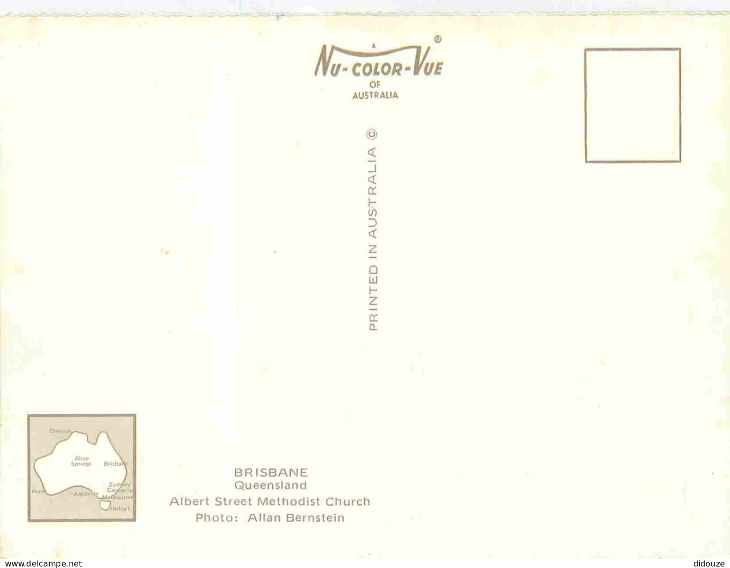 Australie - Brisbane - Albert Street - Methodist Church - Automobiles - CPM - Voir Scans Recto-Verso - Brisbane