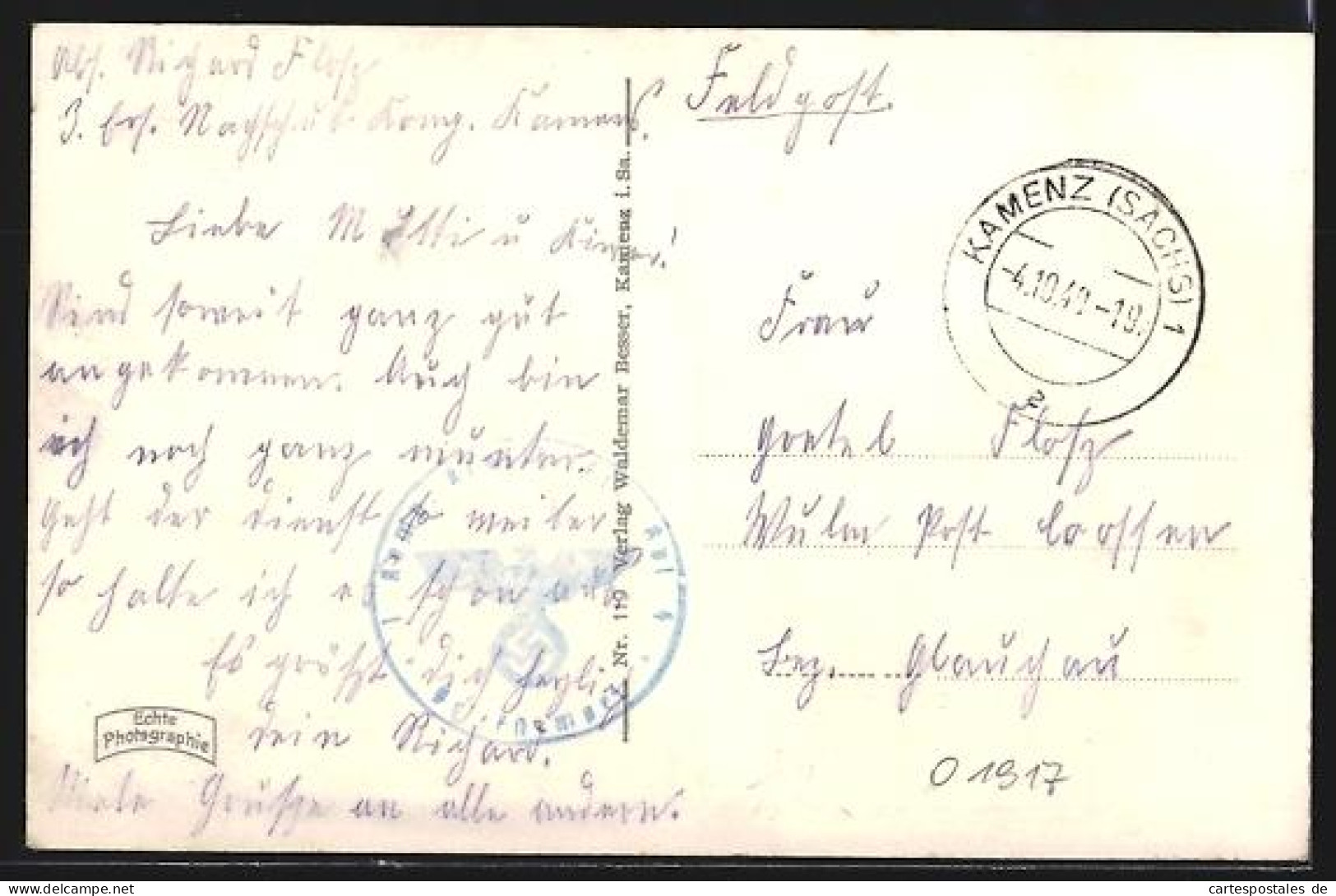 AK Kamenz I. Sa., Blick Vom Eulenberg - Kamenz