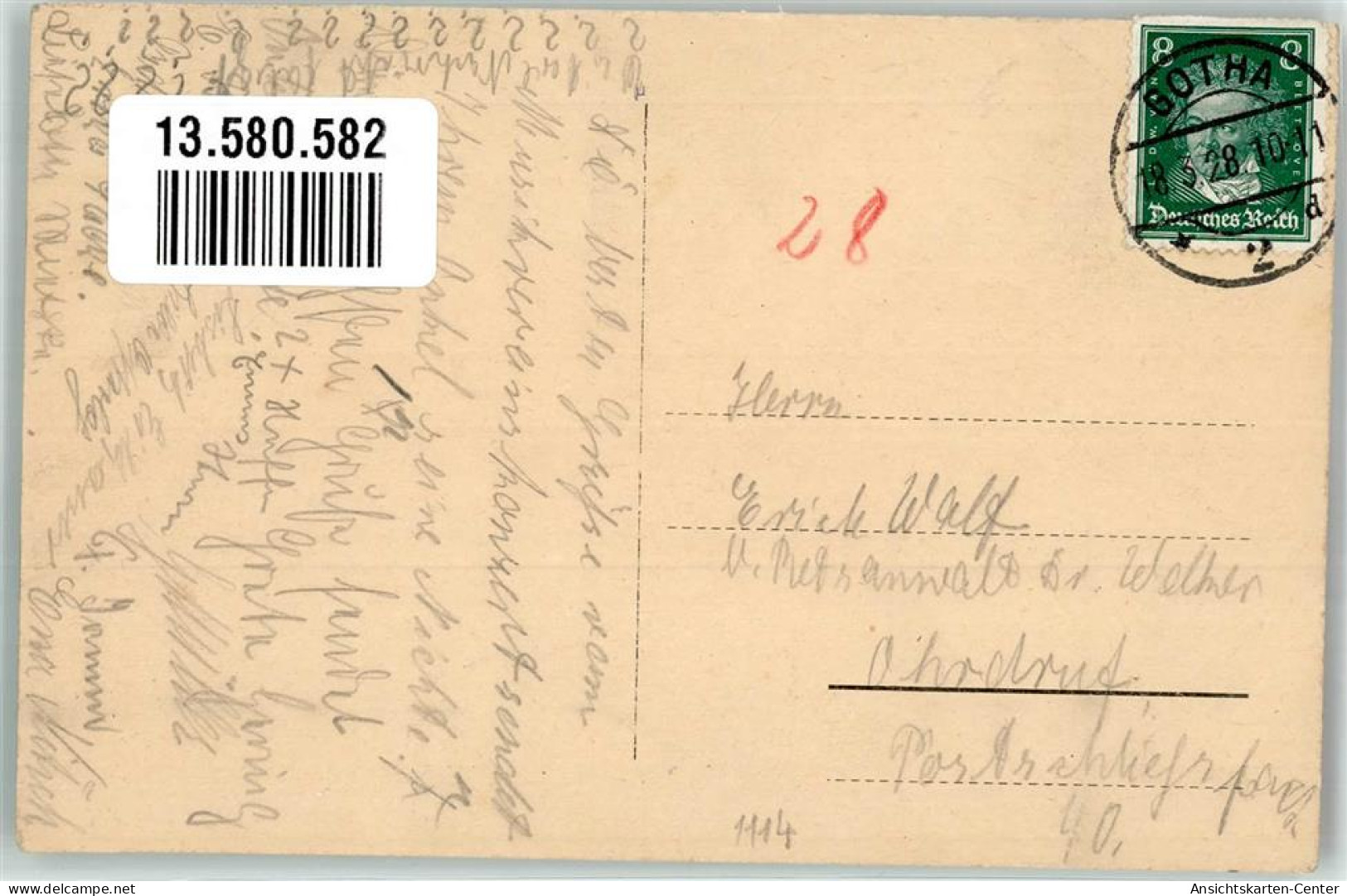 13580582 - Gotha , Thuer - Gotha