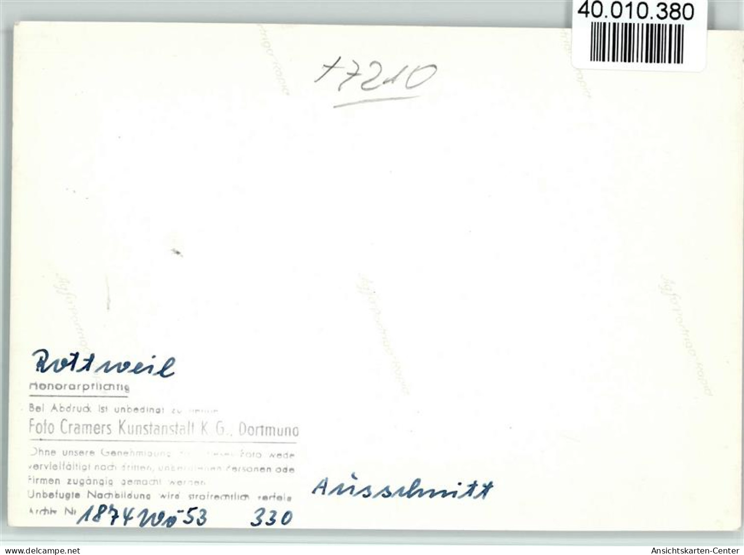 40010380 - Rottweil - Rottweil