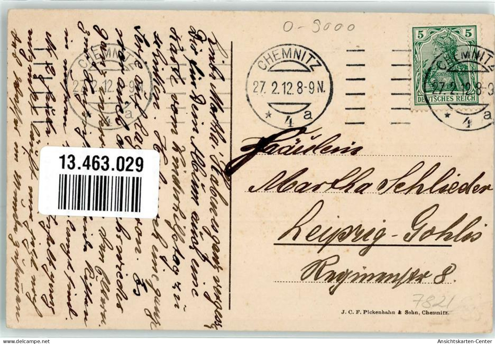 13463029 - Chemnitz , Sachs - Chemnitz
