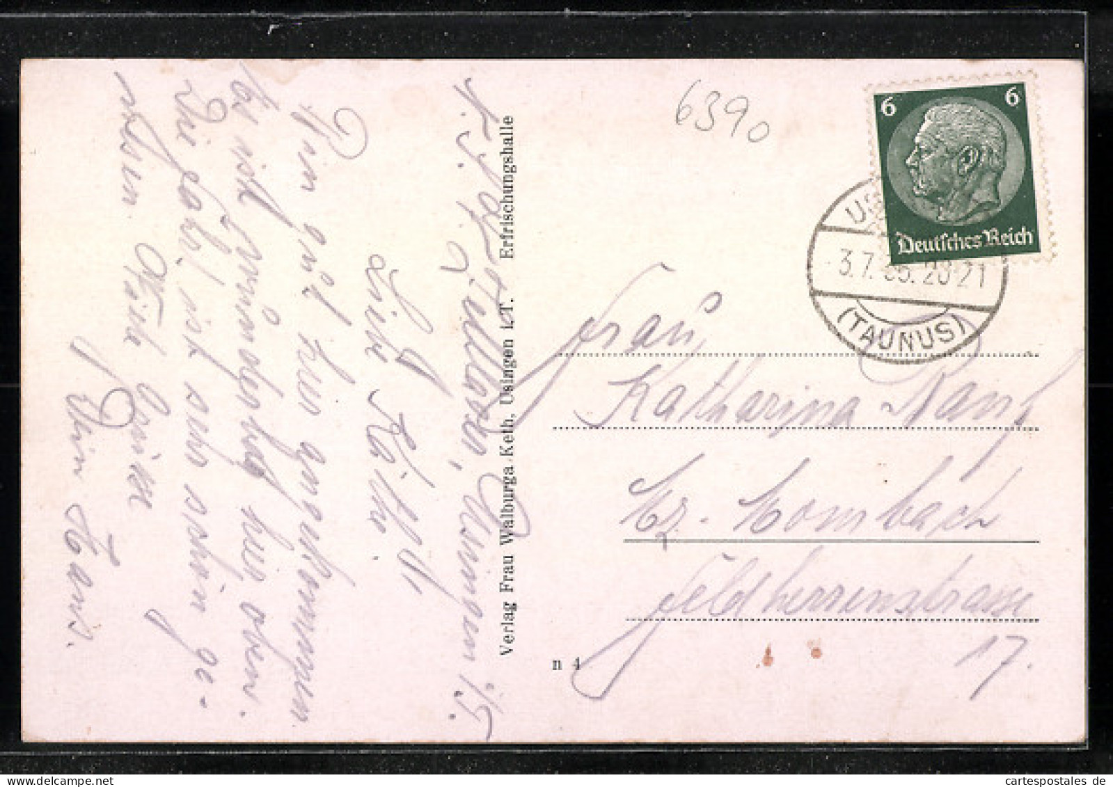 AK Usingen, Gasthaus Am Hattstein-Weiher - Usingen