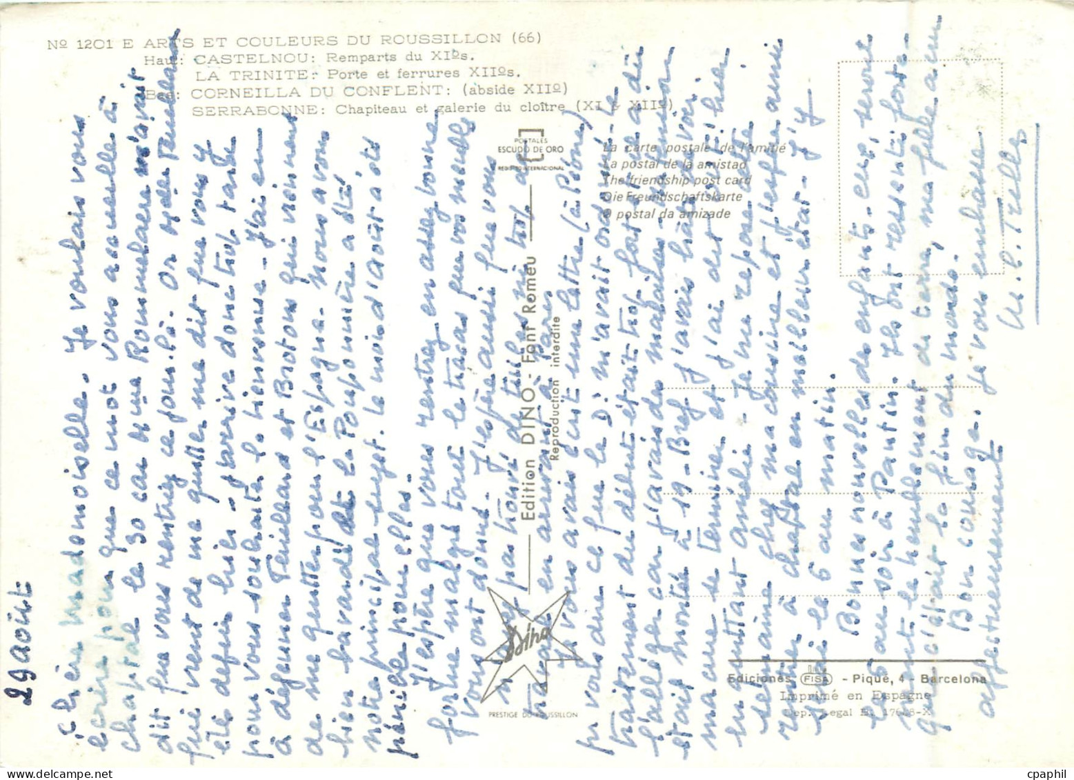 CPM Roussillon Roman - Roussillon