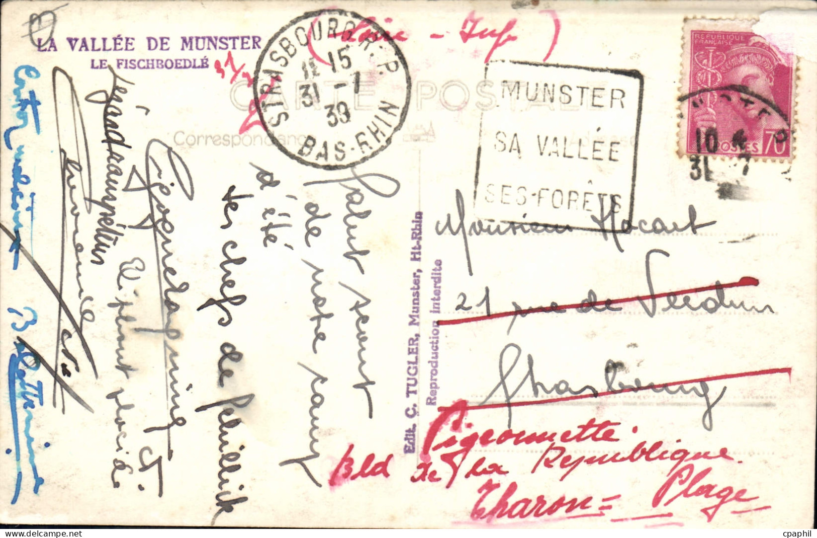 CPA Vallee De Munster - Munster