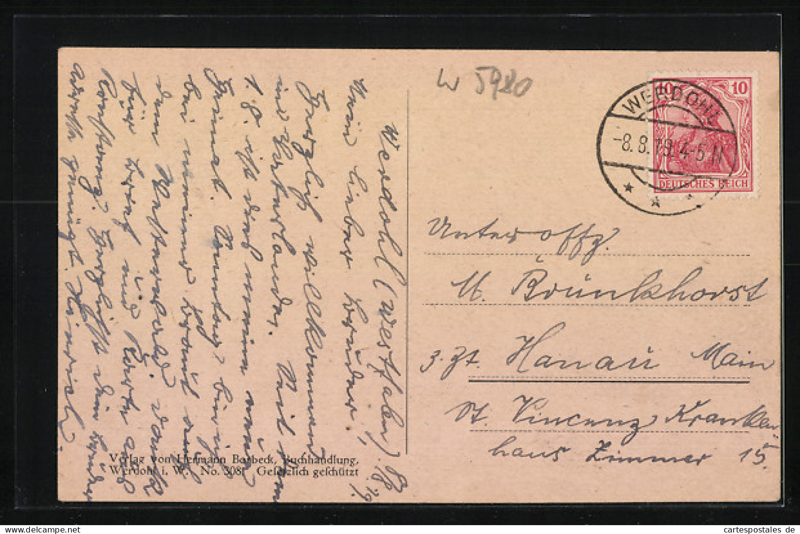 AK Werdohl, Gesamtansicht, Luftbild - Werdohl