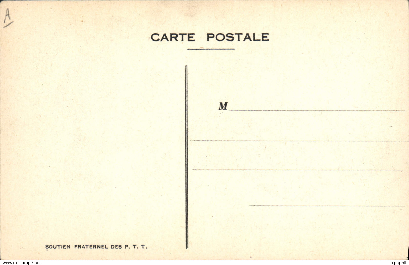 CPA Postes Automobile - Post & Briefboten