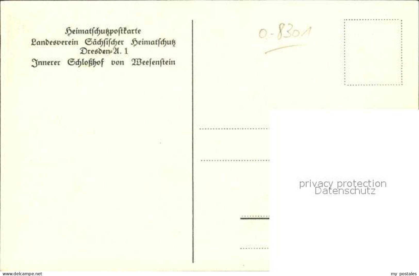 Weesenstein Schlosshof - Maxen