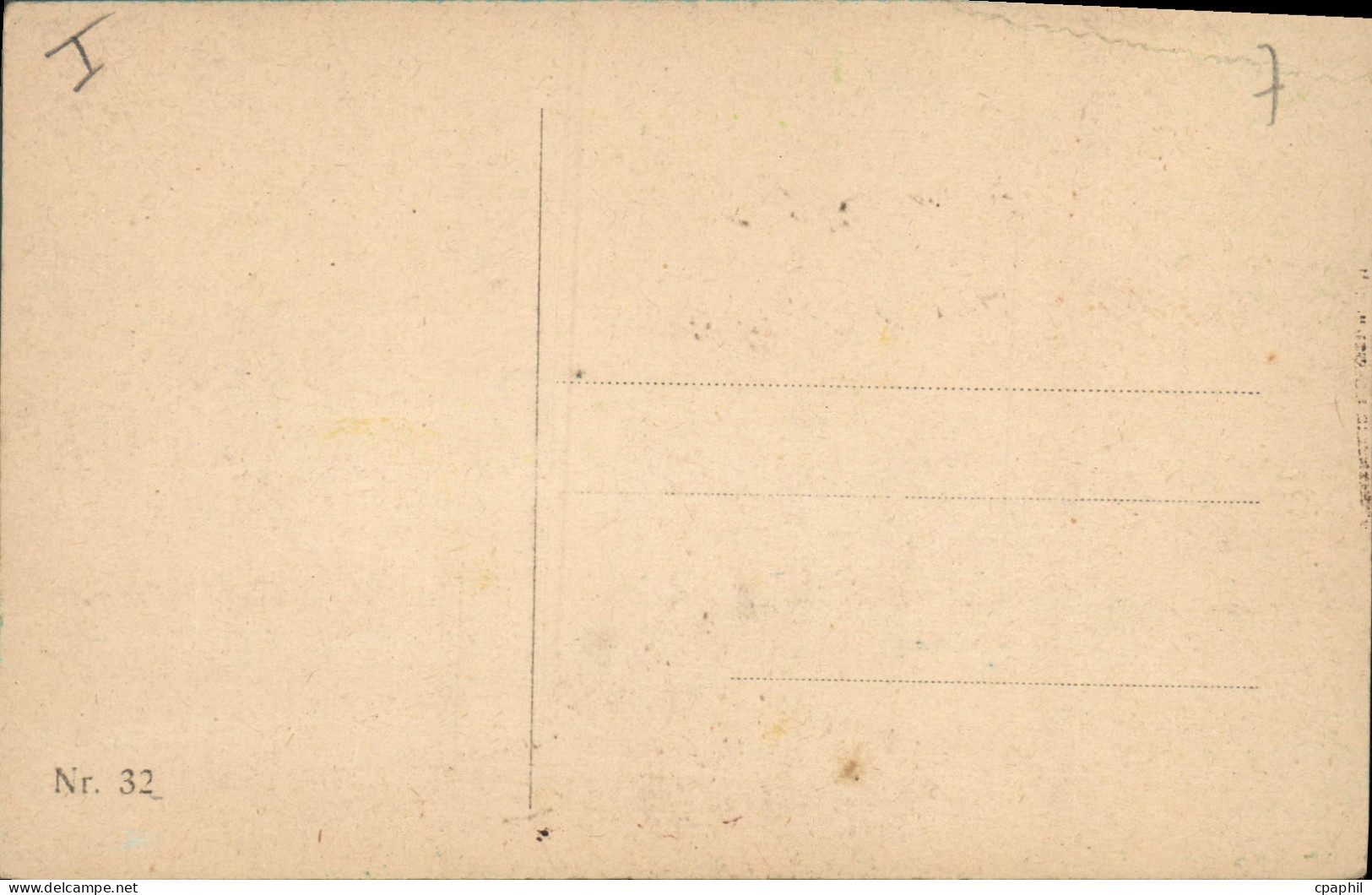 CPA Bateau (dessin A La Main) - Fischerei