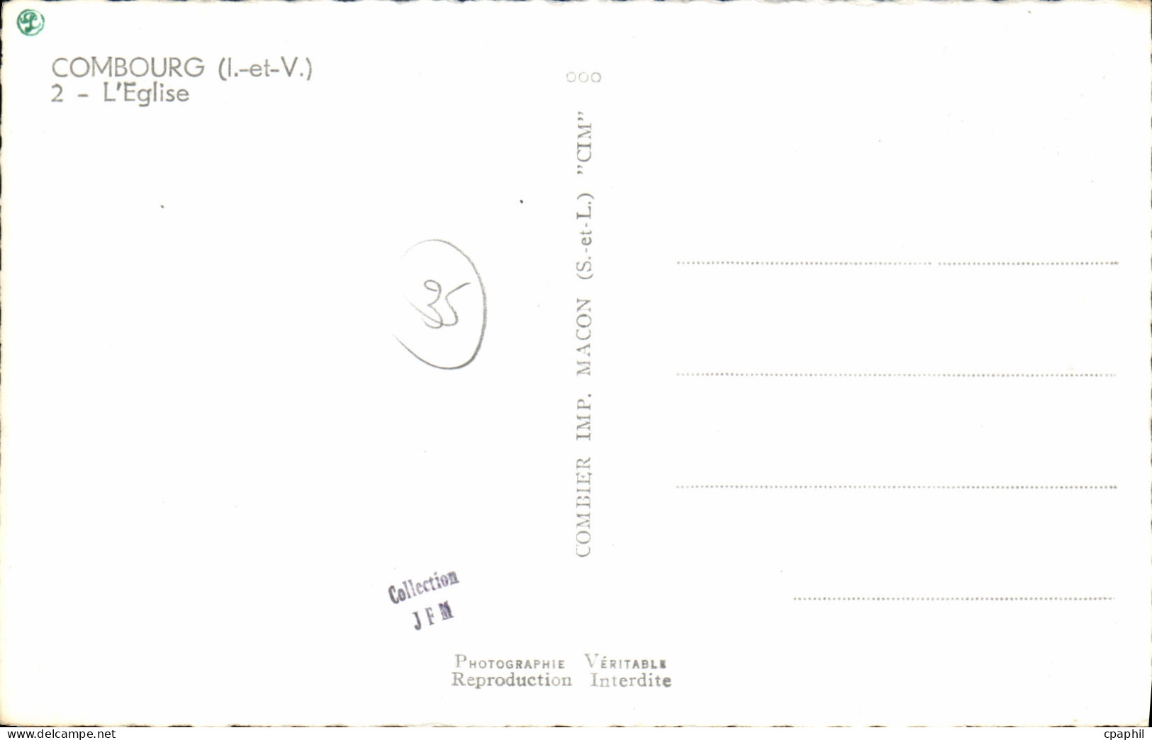 CPM Combourg L Eglise - Combourg