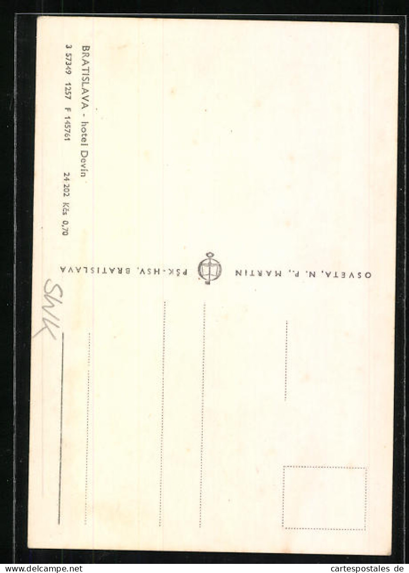 AK Bratislava, Hotel Devín - Slowakei