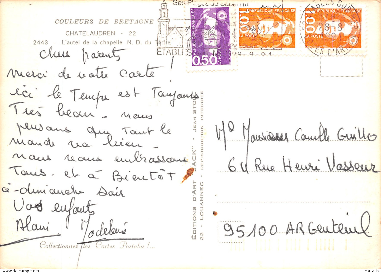 22-CHATELAUDREN-N° 4404-C/0245 - Châtelaudren