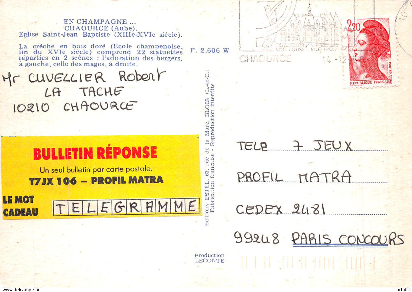 10-CHAOURCE-N° 4405-B/0203 - Chaource