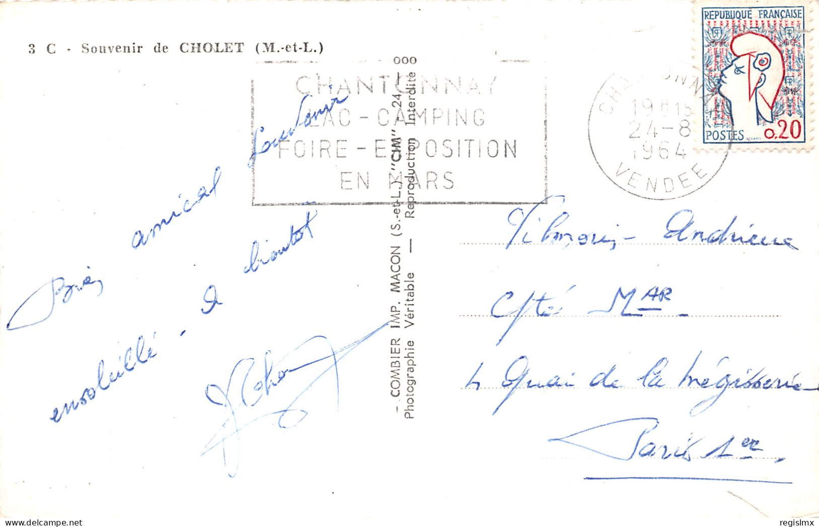 49-CHOLET-N°2128-E/0351 - Cholet