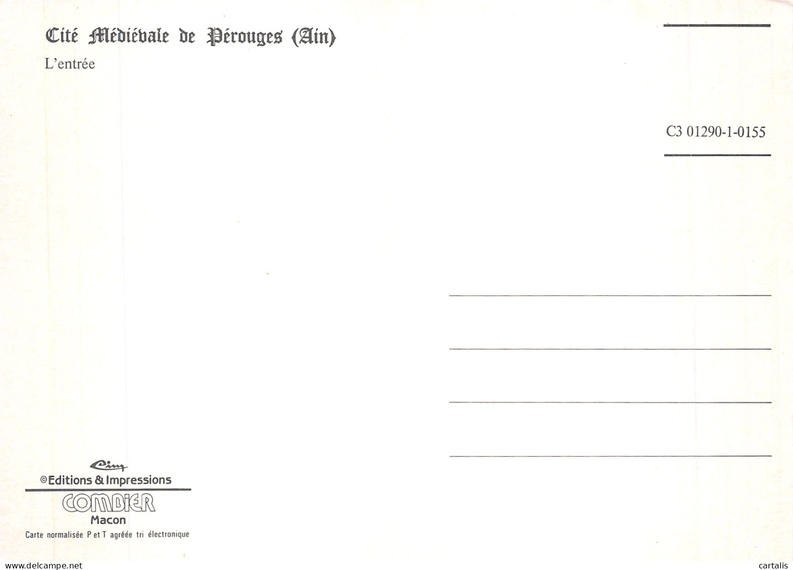 01-PEROUGES-N° 4408-A/0233 - Pérouges