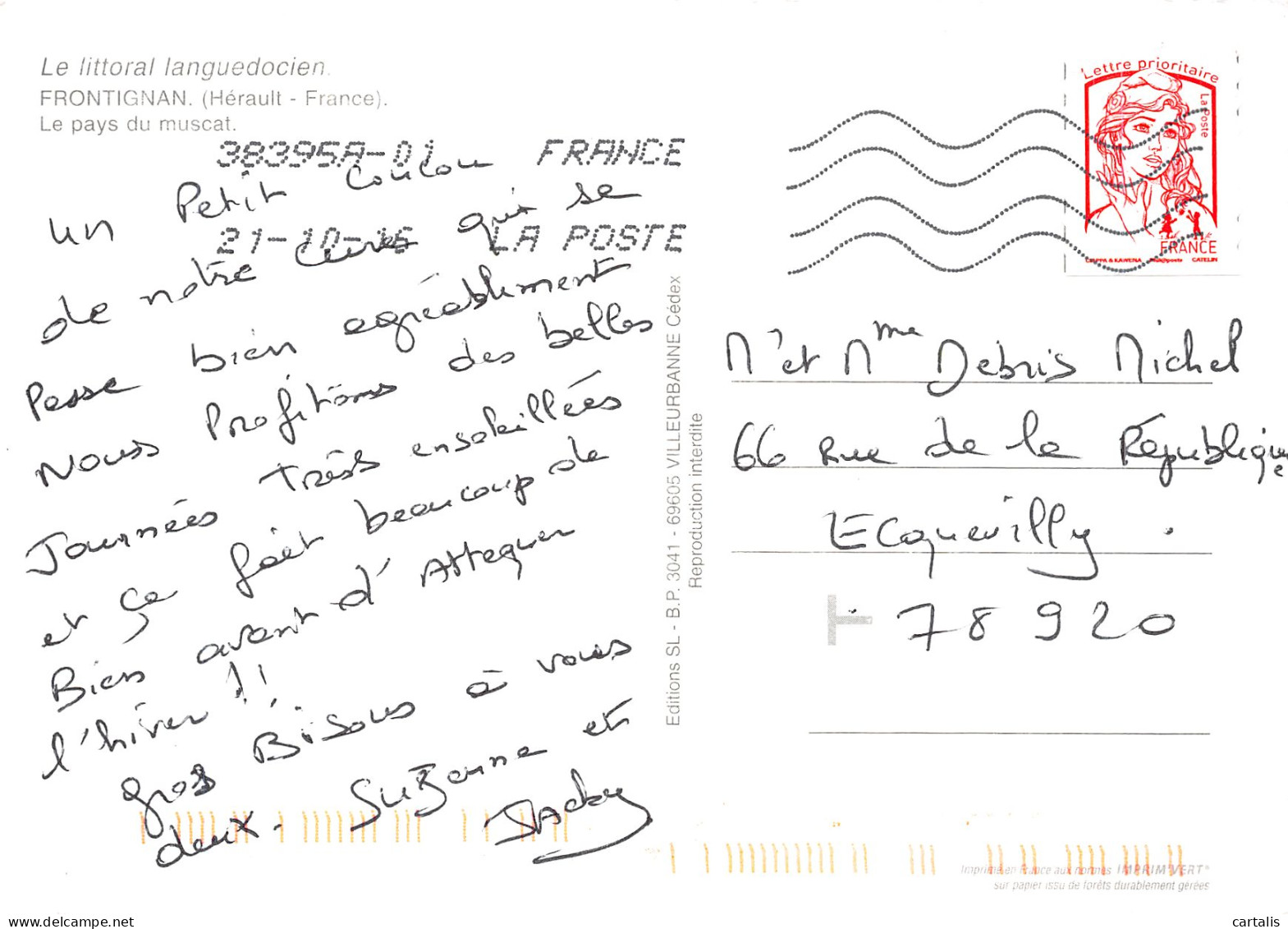 34-FRONTIGNAN-N° 4409-C/0367 - Frontignan