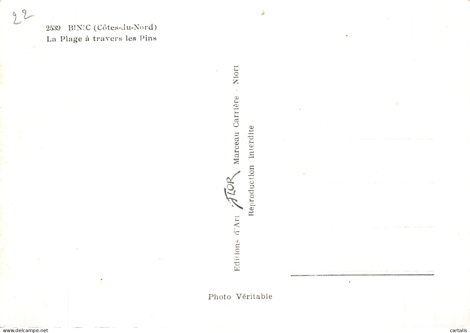 22-BINIC-N° 4409-B/0315 - Binic