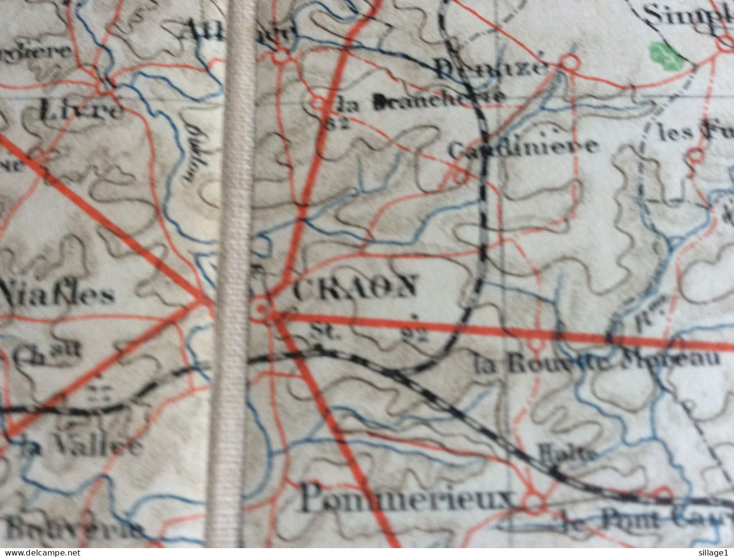 ANGERS LA LOIRE LA FLÊCHE CRAON St. ROUGÉ POUANCÉ SEGRÉ CANDÉ BAUGÉ SABLÉ CHÂTEAU-GONTHIER - Cartes Géographiques