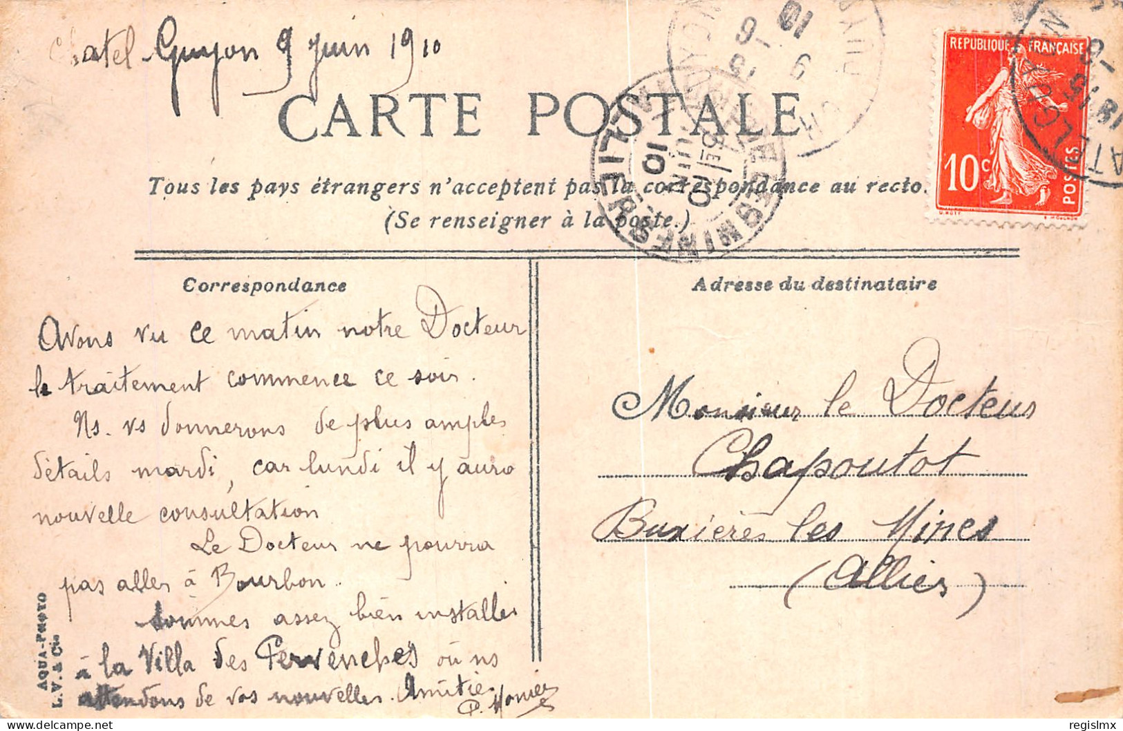 63-CHATEL GUYON-N°2133-D/0265 - Châtel-Guyon