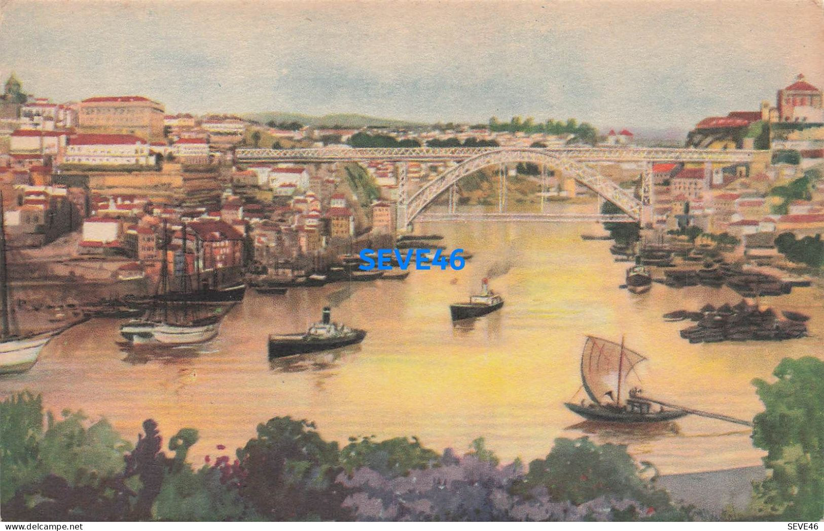 01125A - PORTUGAL LOT DE 9 CPA folklore régionalisme pesca sardinha DOURO PORTO MINHO