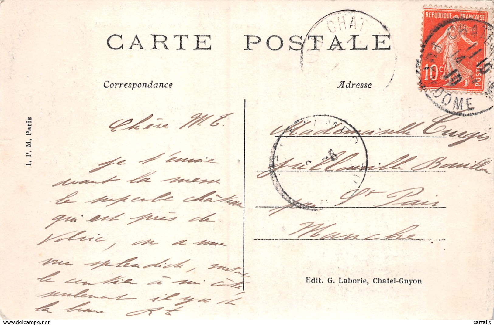 63-CHATEL GUYON-N°T5004-G/0051 - Châtel-Guyon