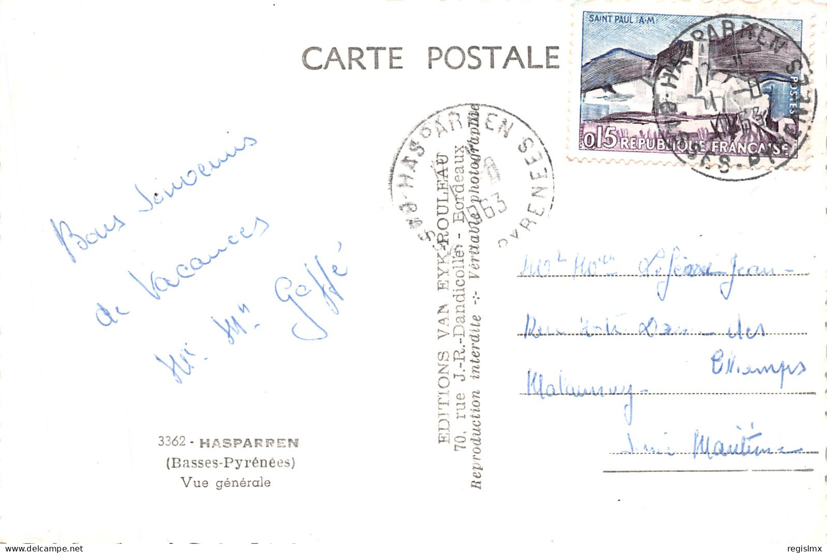 64-HASPARREN-N°2137-F/0179 - Hasparren