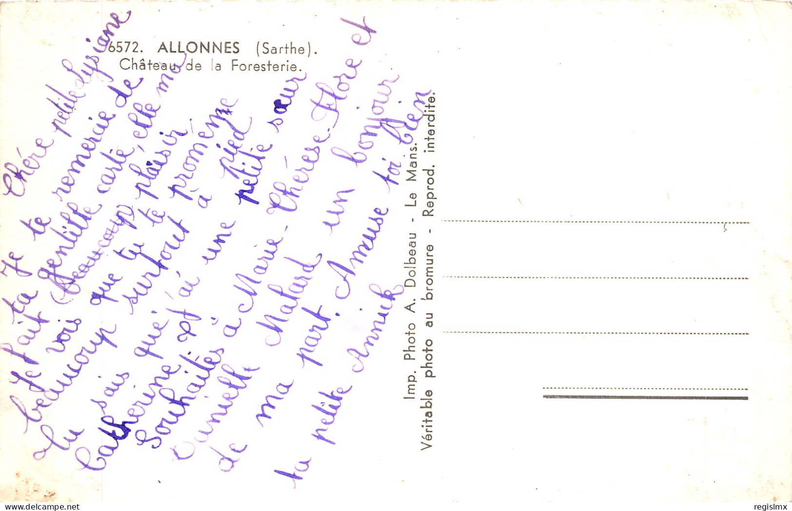 72-ALLONNES-N°2139-E/0139 - Allonnes