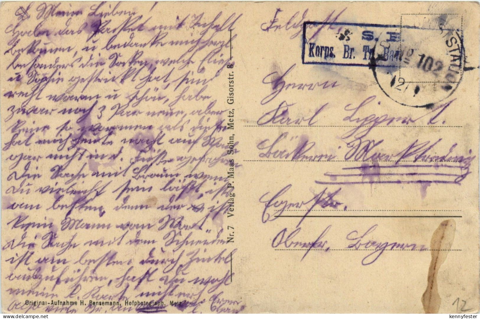 Hattonchatel Bei Vigneulles - Feldpost - Vigneulles Les Hattonchatel