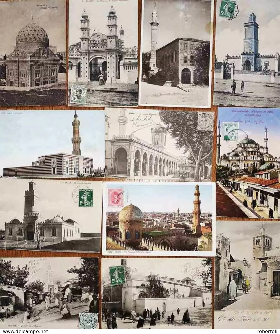 MOSQUES - Almost 1.000 Postcards, Many Scarce Cards, About 800 Postally Used - Islam