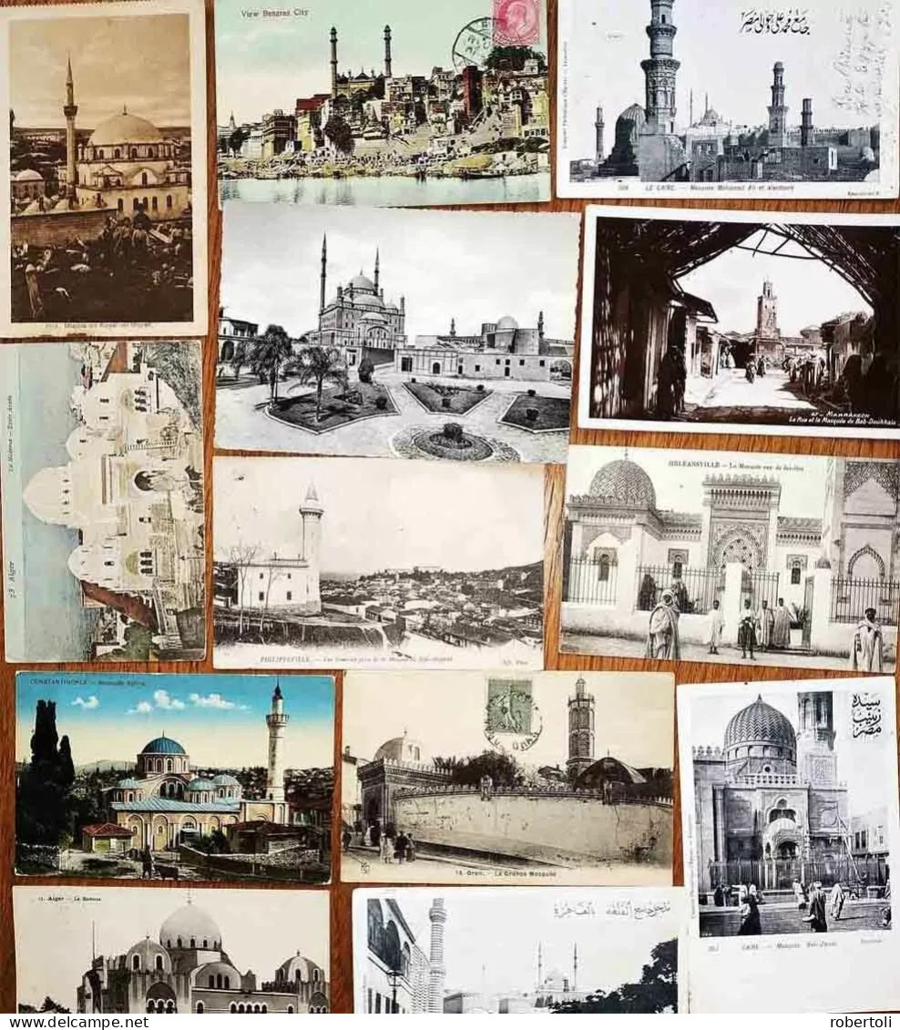MOSQUES - Almost 1.000 Postcards, Many Scarce Cards, About 800 Postally Used - Islam