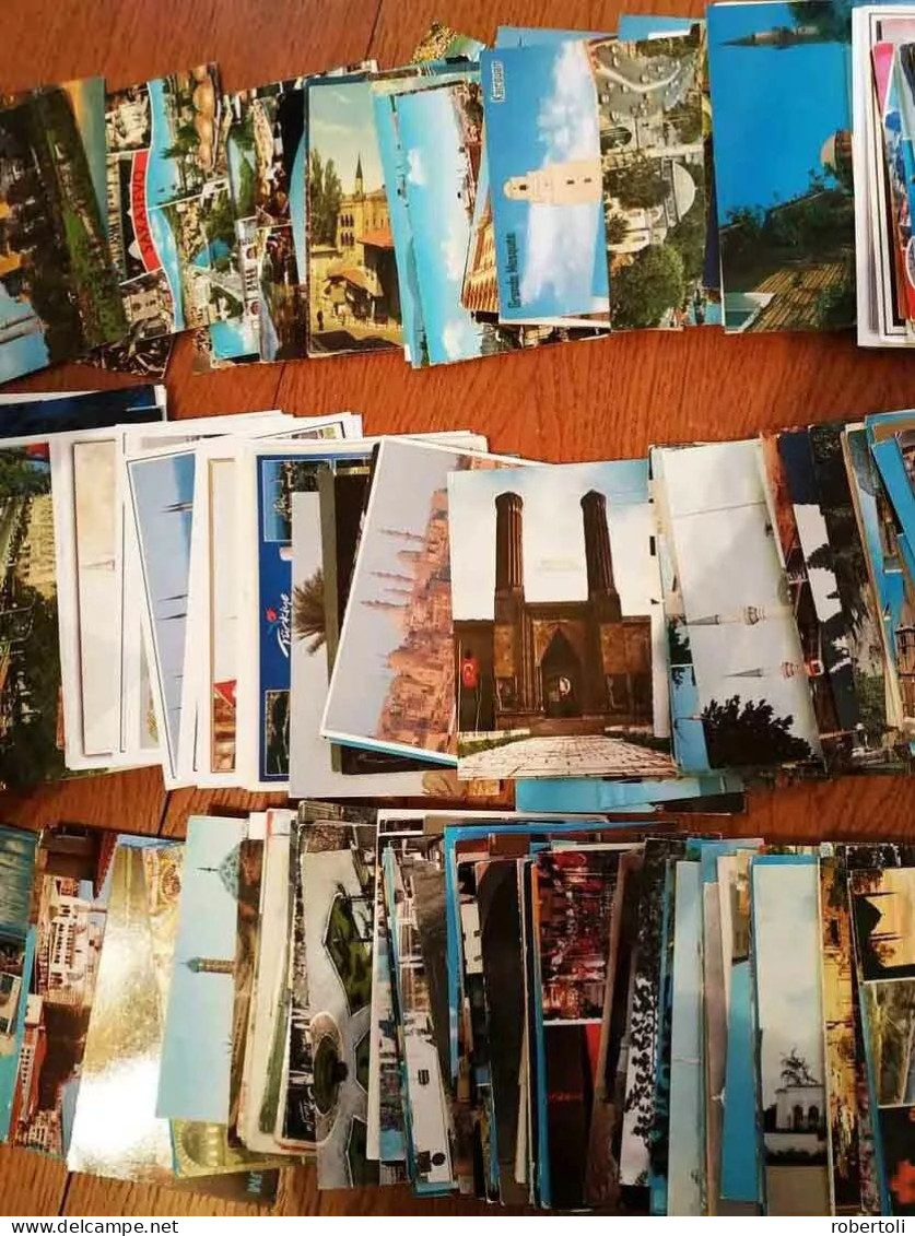MOSQUES - Almost 1.000 Postcards, many scarce cards, about 800 postally used