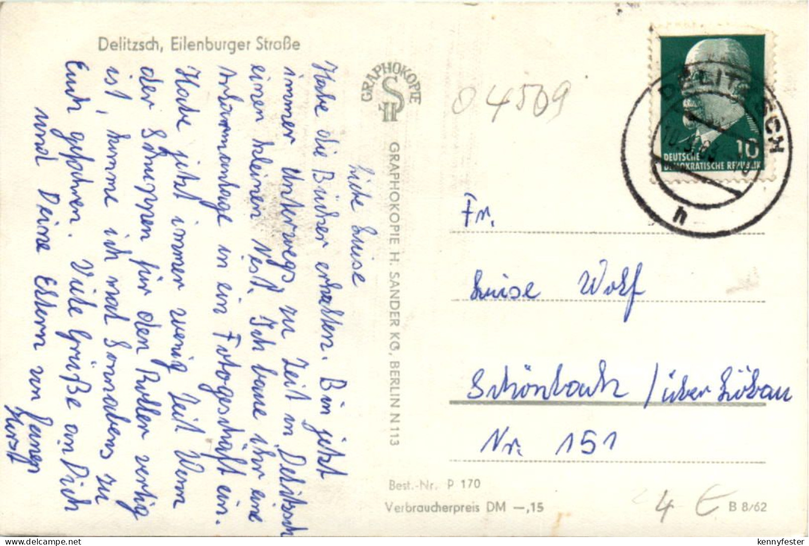 Delitzsch, Eilenburger Strasse - Delitzsch