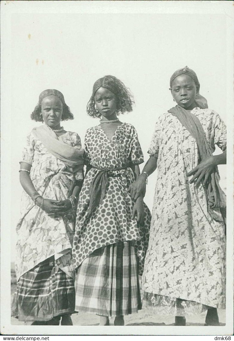 AFRICA - ERITREA - LOCAL GIRLS - PHOTO ( CM 18 / CM 13 ) 1930s (BGF331)