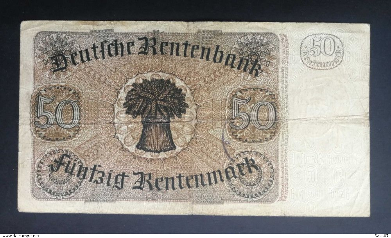 Germany 50 Rentenmark 1934 F - 50 Rentenmark