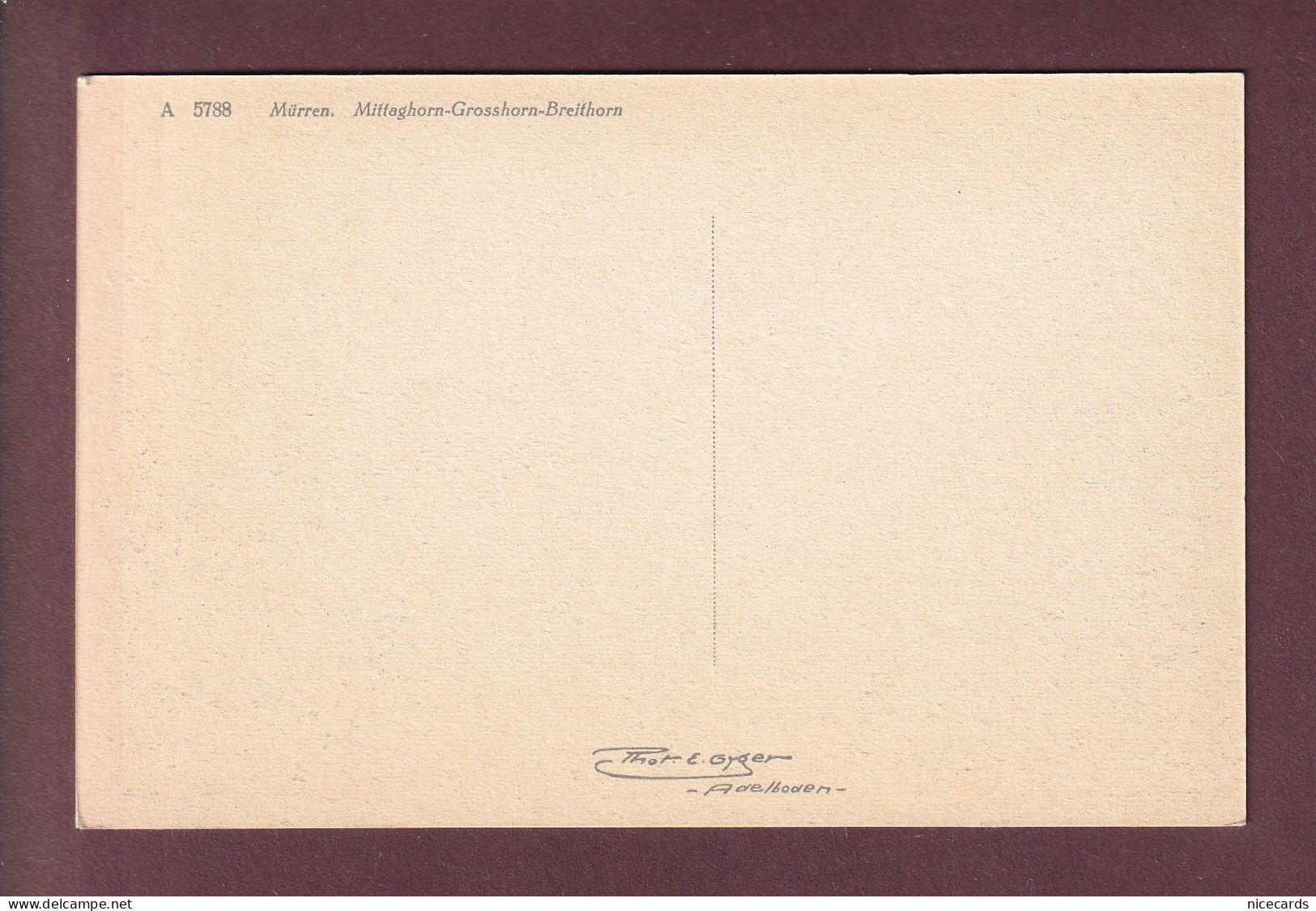 MÜRREN - Mürren