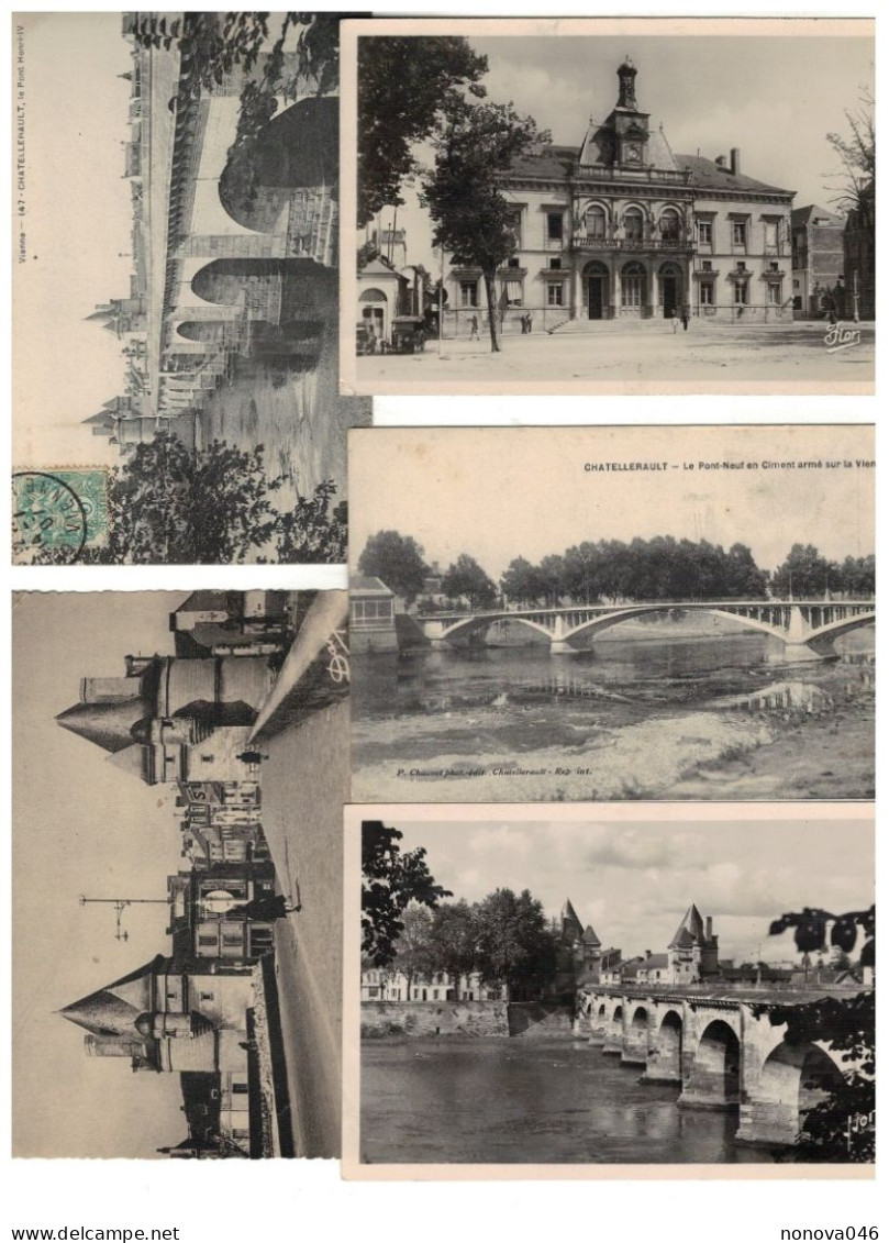 10 CARTES DE CHATELLERAULT - Chatellerault