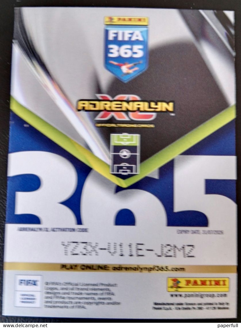 58Cromo, Sticker PANINI FIFA 365, 2025/26 - Michael Owen, Liverpool (FANS' FAVOURITE) #FAN58 - Edition Espagnole