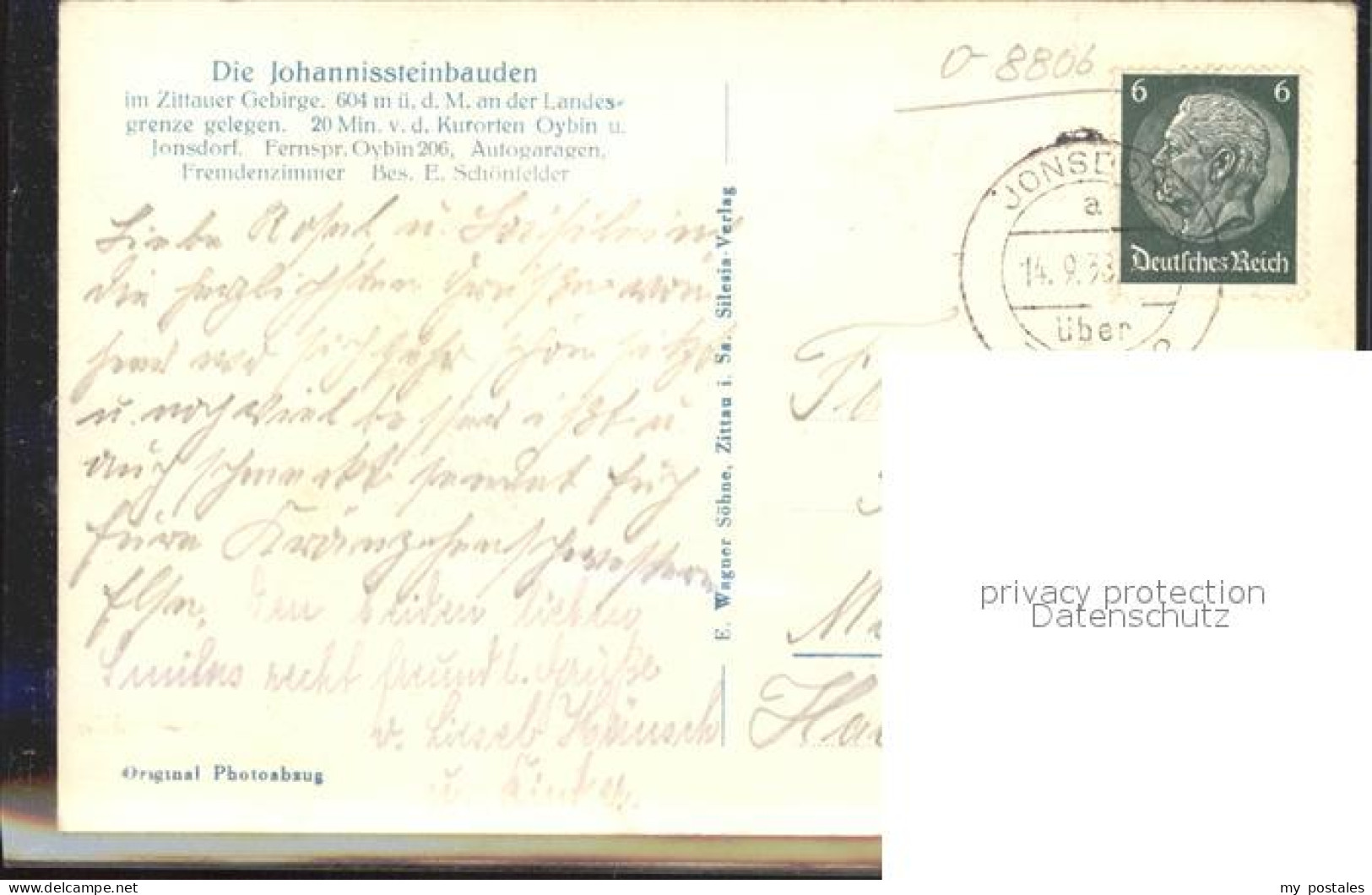 Oybin Sachsen Hochwald - Oybin